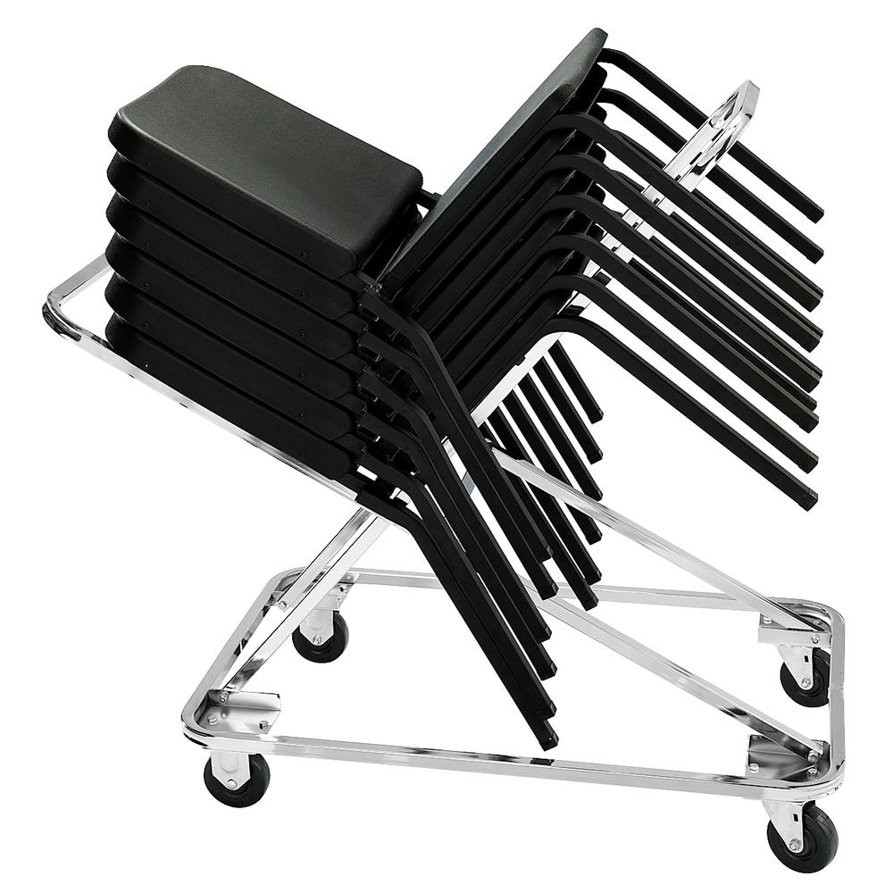 Dolly for 8200 Series Melody Chairs – Heavy-Duty Steel Chair Dolly with Chrome Frame