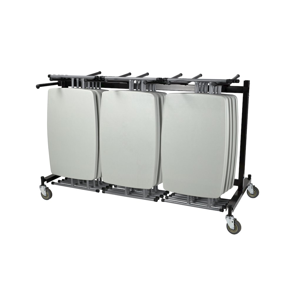 Heavy-Duty Folding Chair and Personal Table Storage Dolly