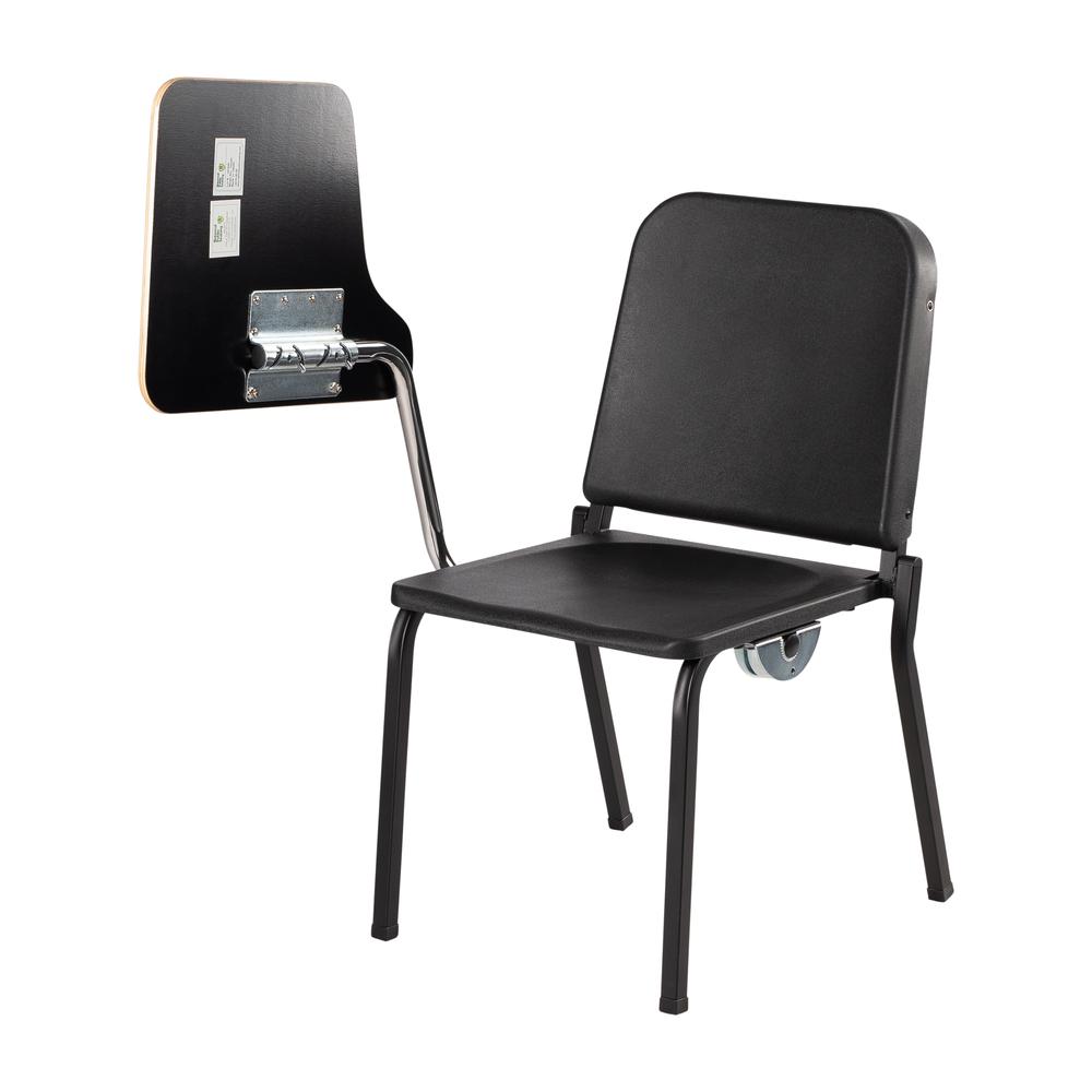 Black Chair and Grey Nebula Tablet Arm