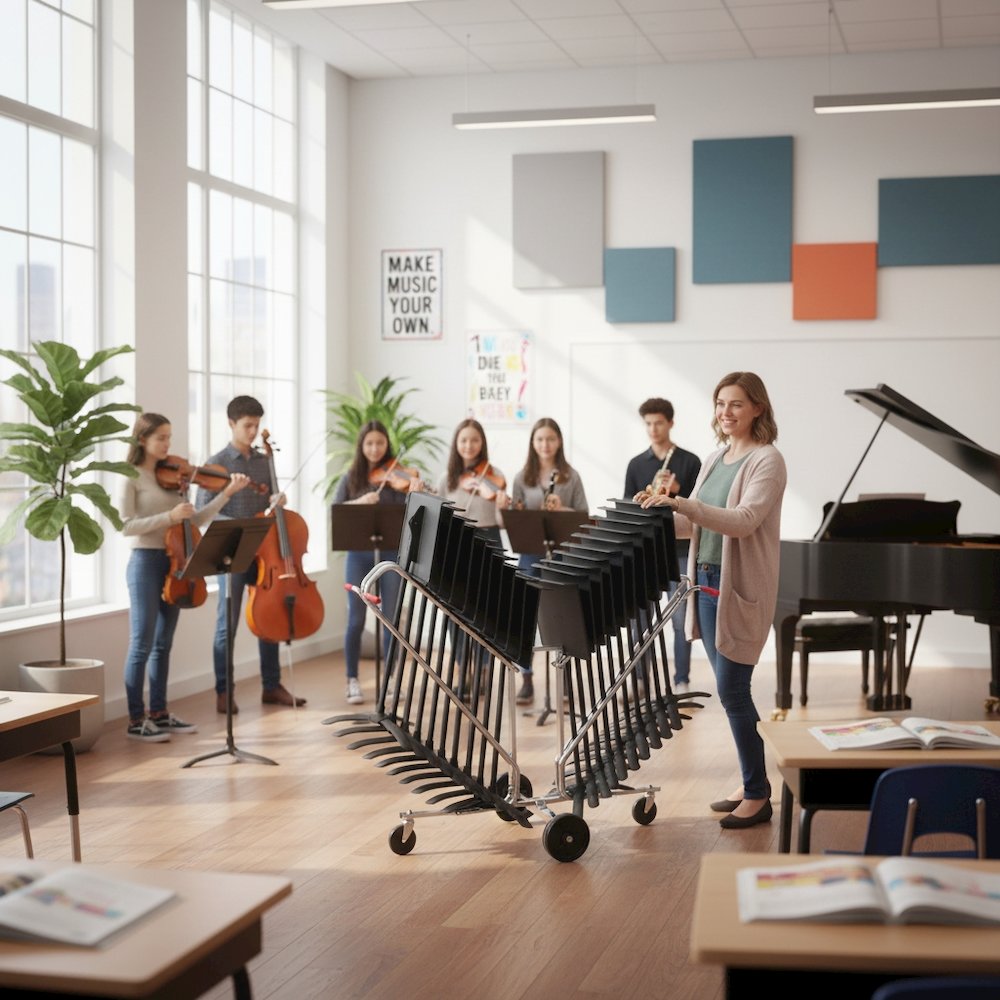 NPS® Dolly for 20 Melody Music Stands