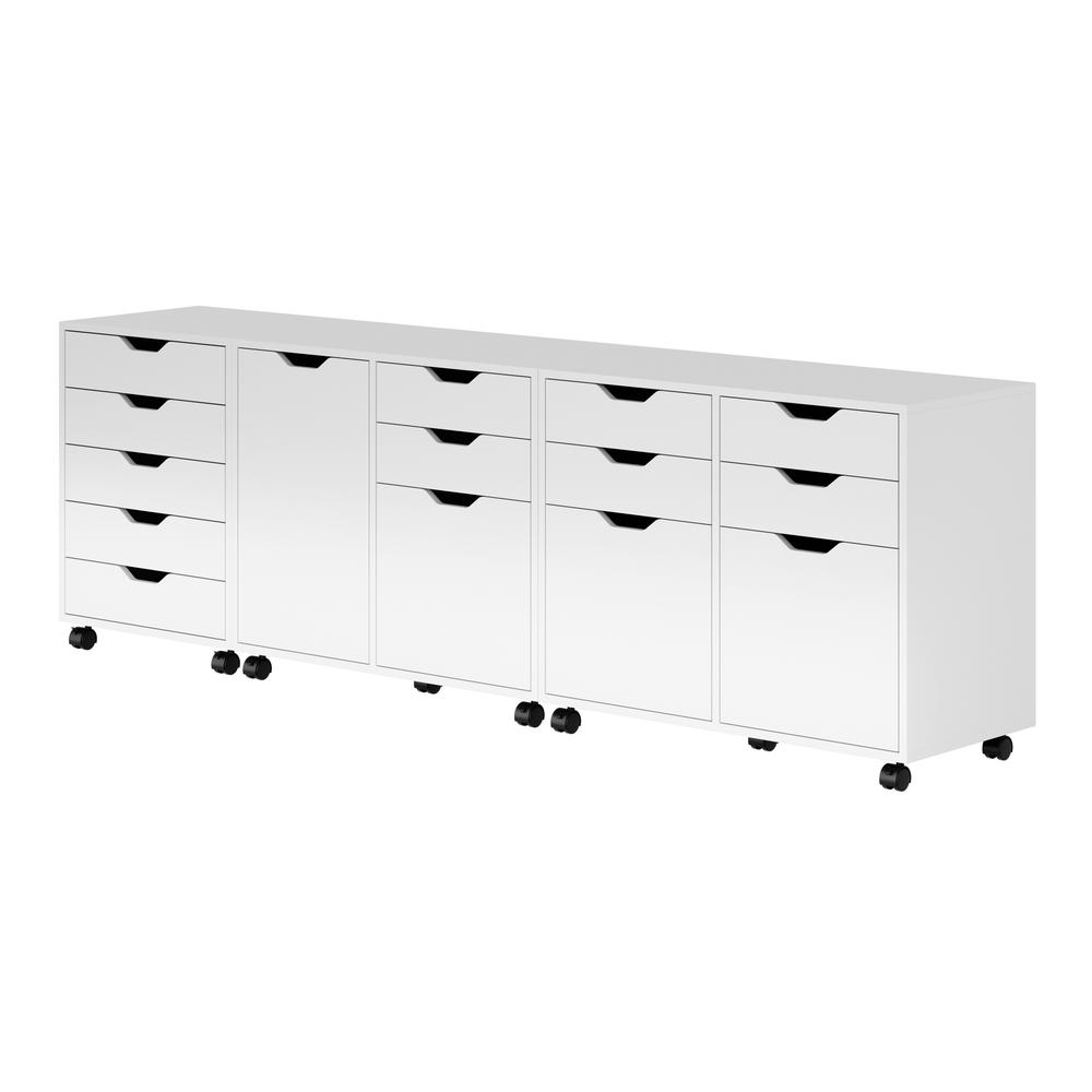 Halifax 3-Pc Cabinet Set with File Drawer