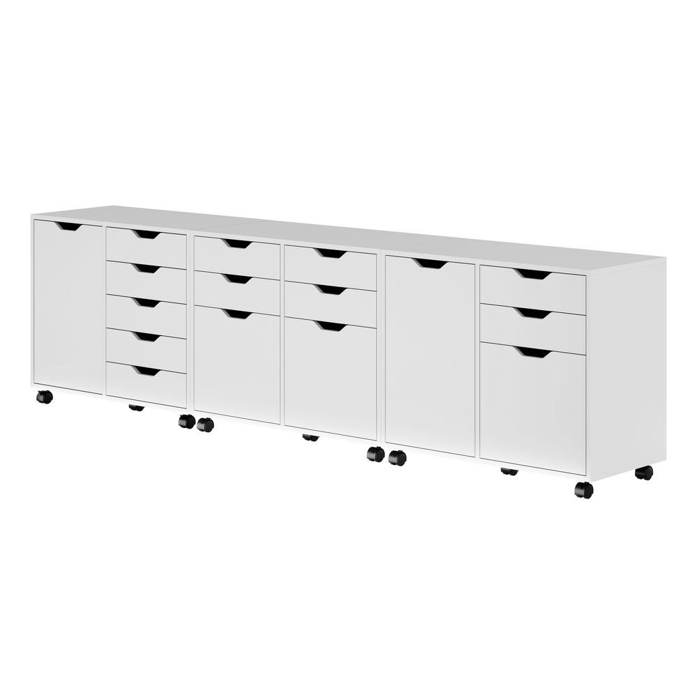 Halifax 3-Pc Cabinet Set with File Drawer