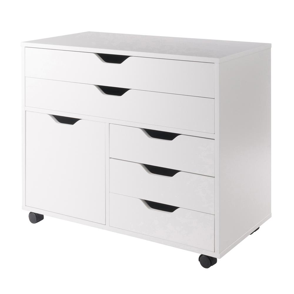 Halifax 3 Section Mobile Storage Cabinet