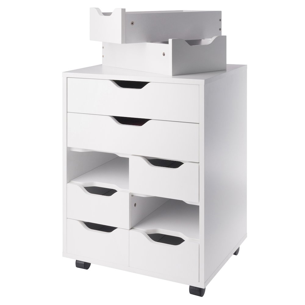 2 Drawer Mobile Cabinet