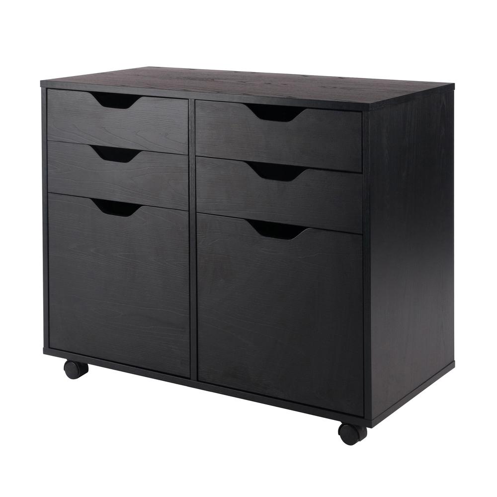 Halifax 2 Section Mobile Storage Cabinet