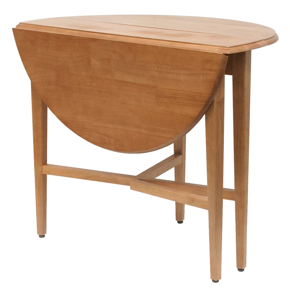 Hannah Round 42″ Double Drop Leaf Gate leg Table