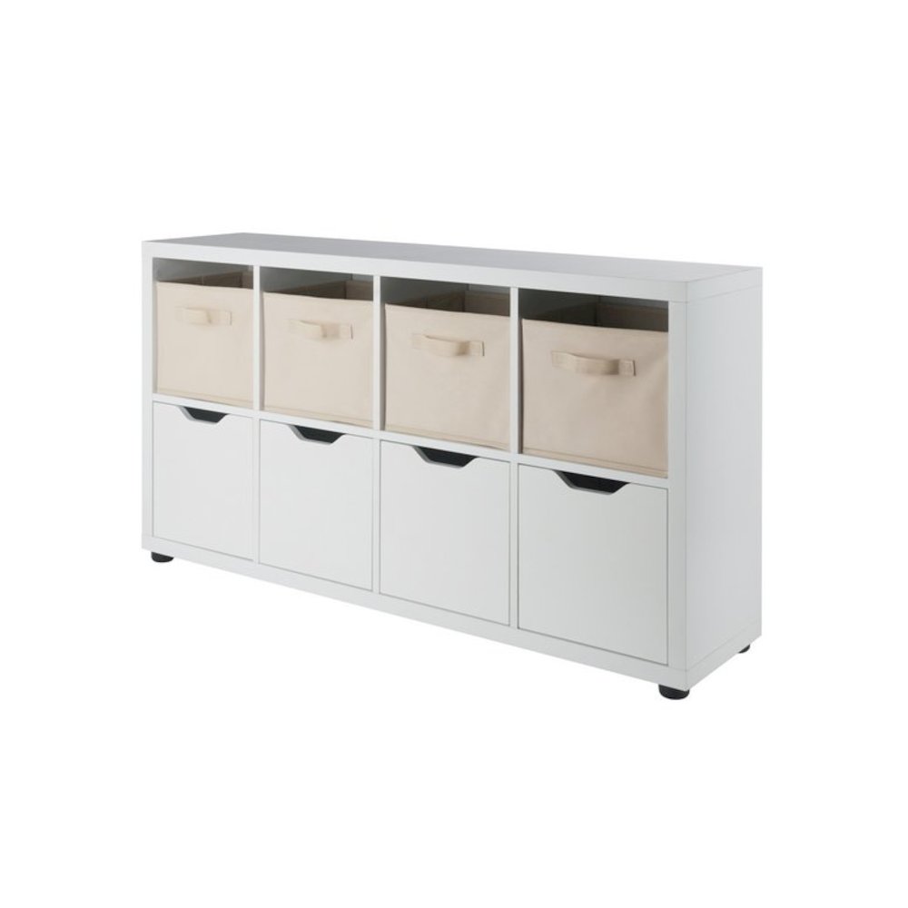 Julia 2×4 Storage 5-Pc Cabinet Set