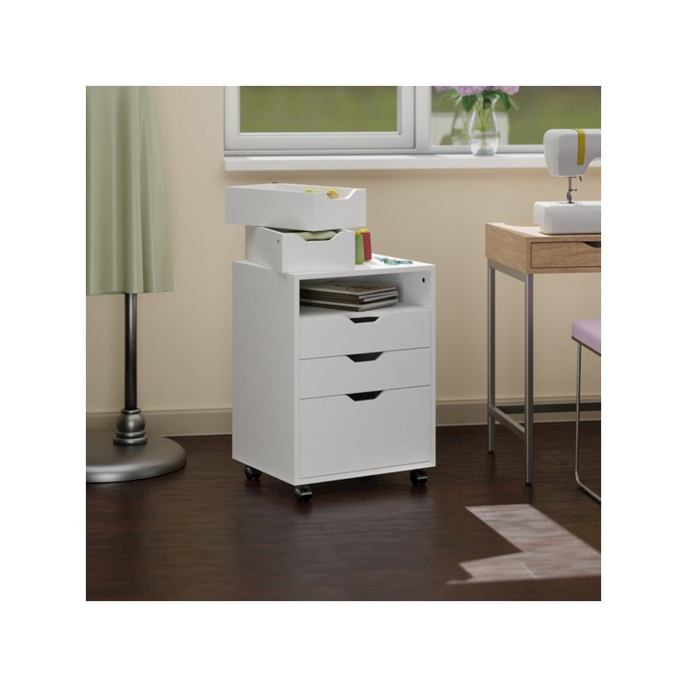 Halifax Bins & Drawers Storage Mobile Cabinet
