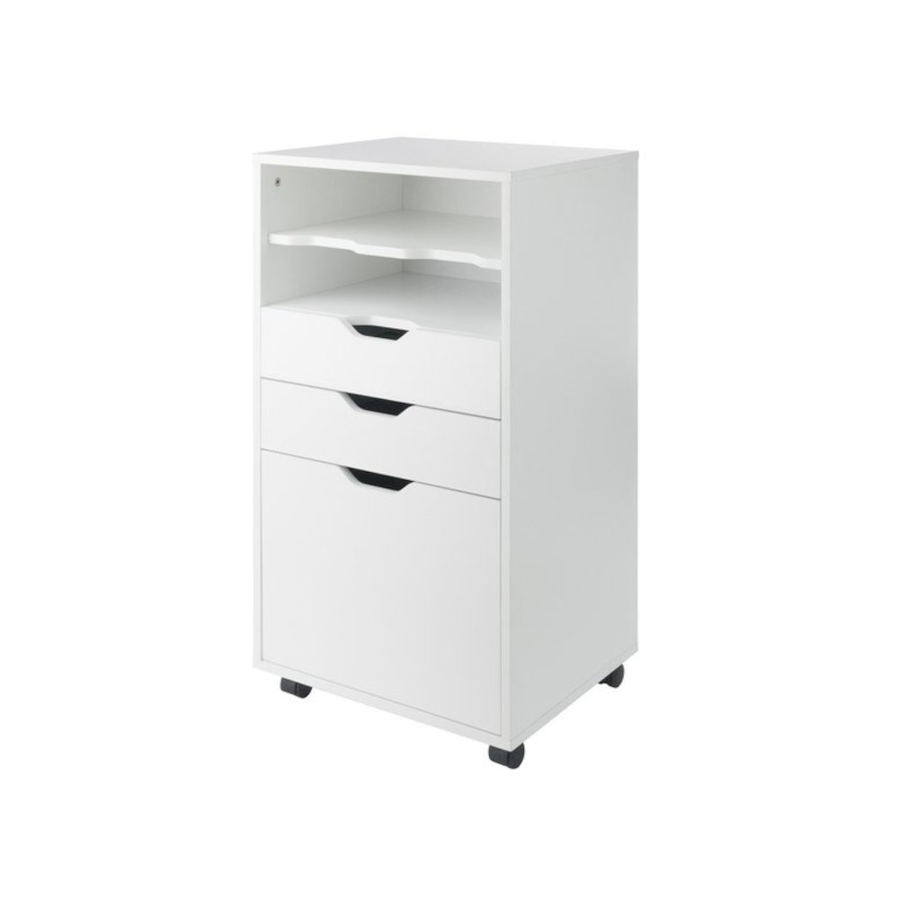 Halifax Bins & Drawers Multi-Storage Tall Mobile Cabinet