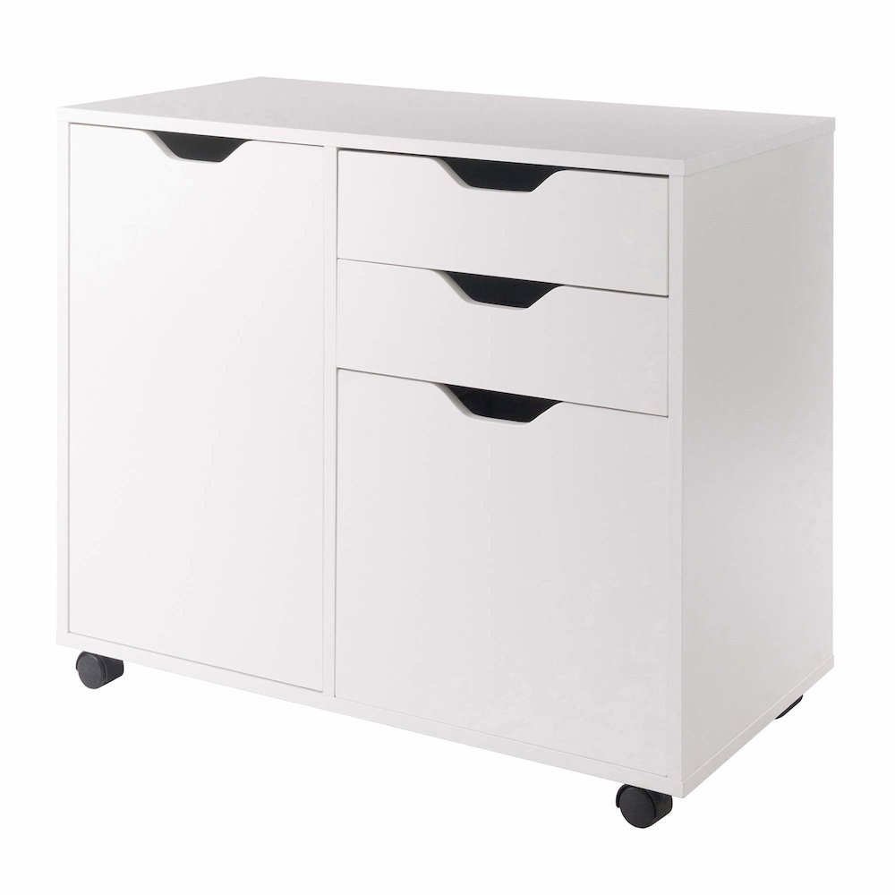 Halifax 2 Section Mobile Filing Cabinet
