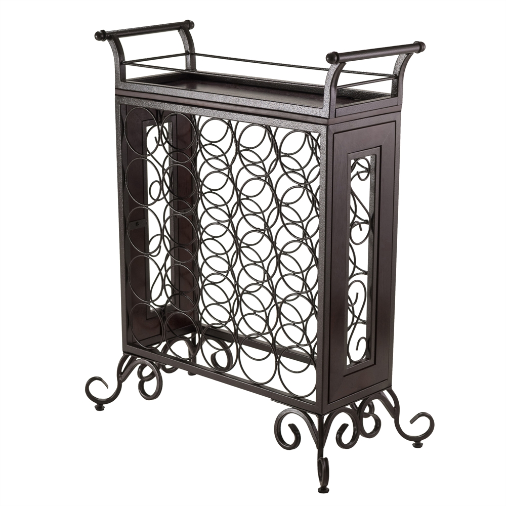 Silvano Wine Rack 5×5 with Removable Tray