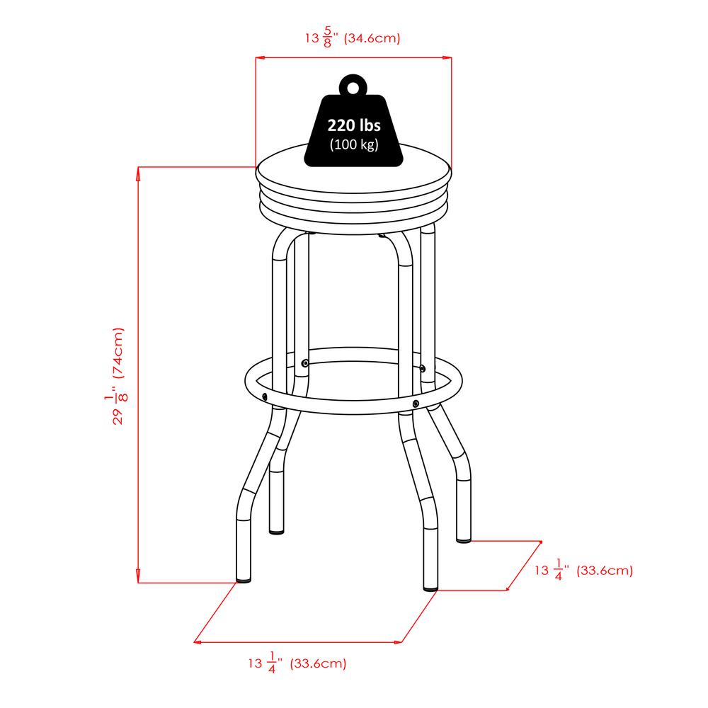 Summit 3-Pc Bar Table Set
