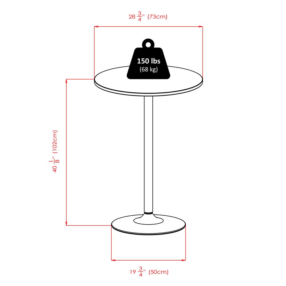 28″ Table and 2 Stools