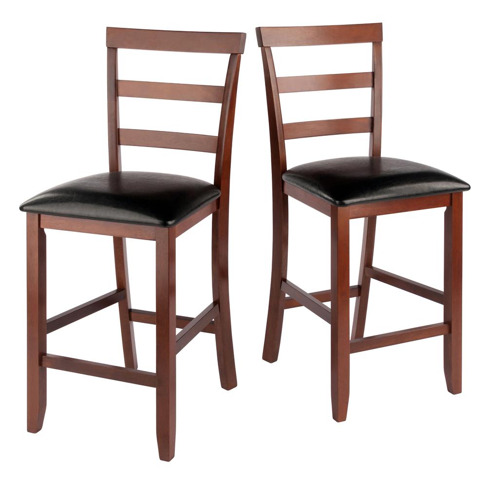 Simone Cushion Ladder-back Seat Counter Stools