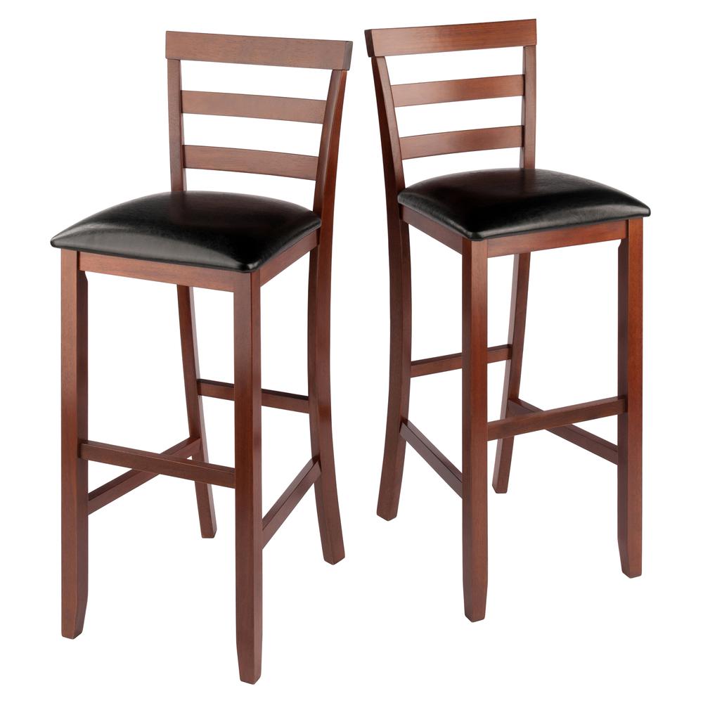Simone Cushion Ladder-back Seat Bar Stools