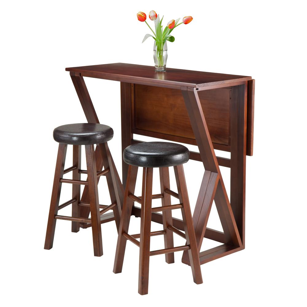 2-24″ Cushion Round Seat Stools