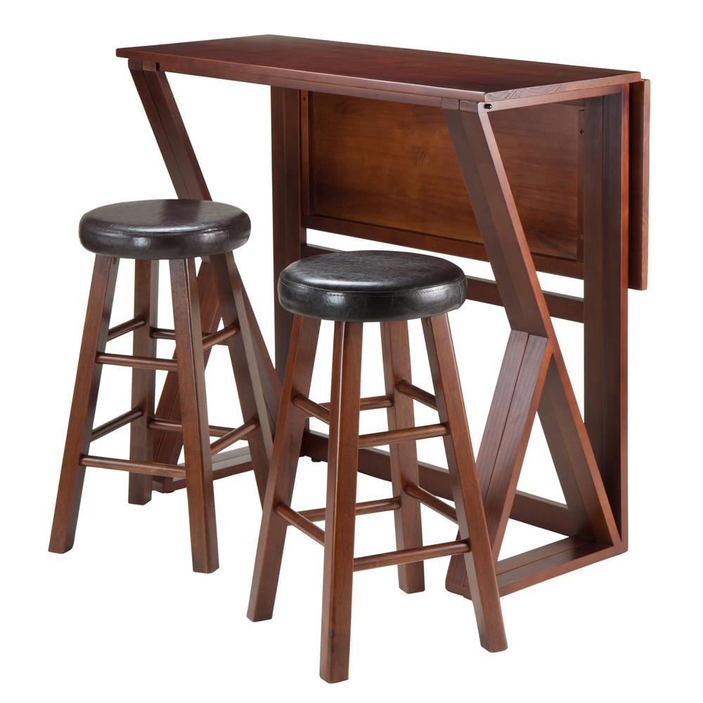 Harrington 3-Pc Drop Leaf High Table