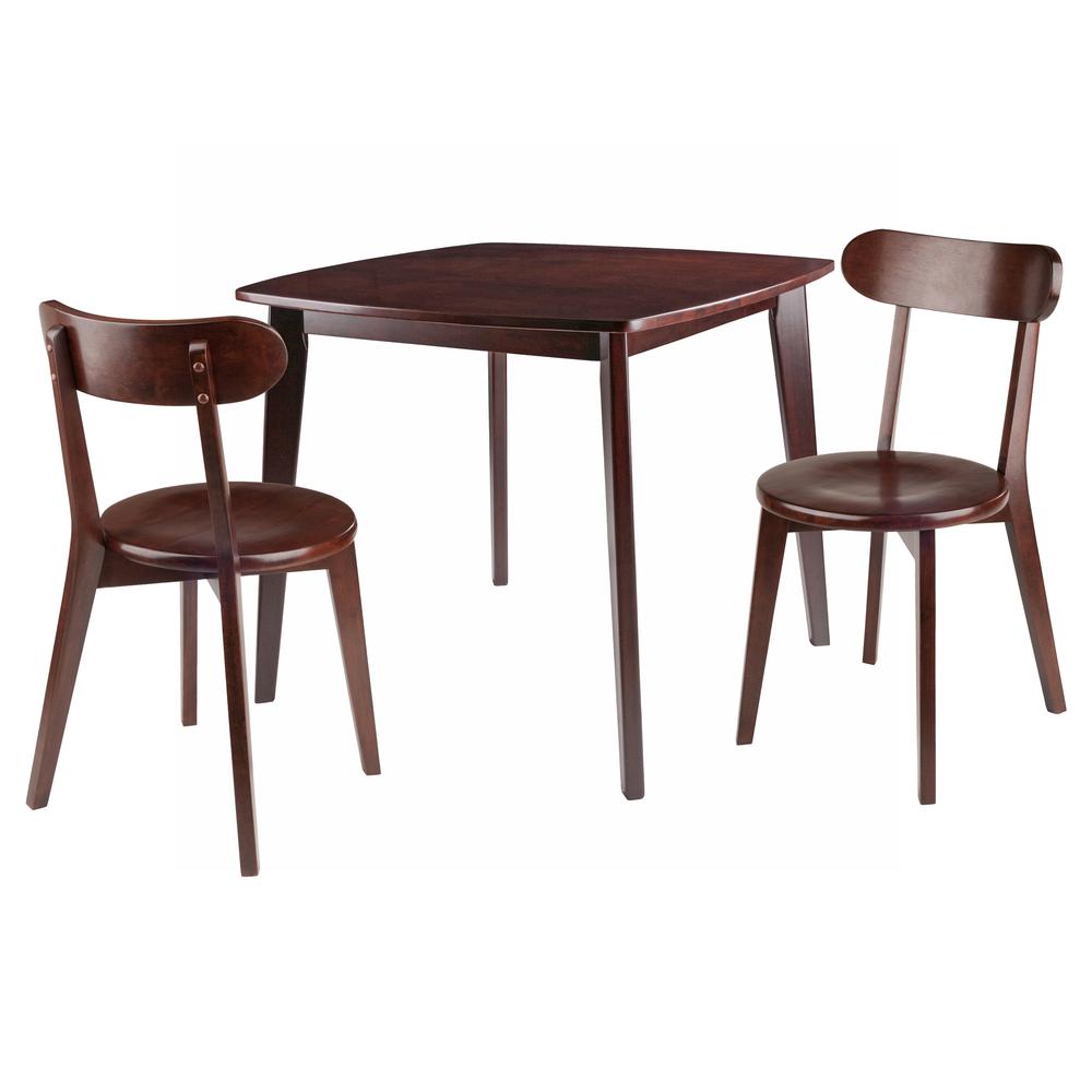 Pauline 3-Pc Set Table with Chairs
