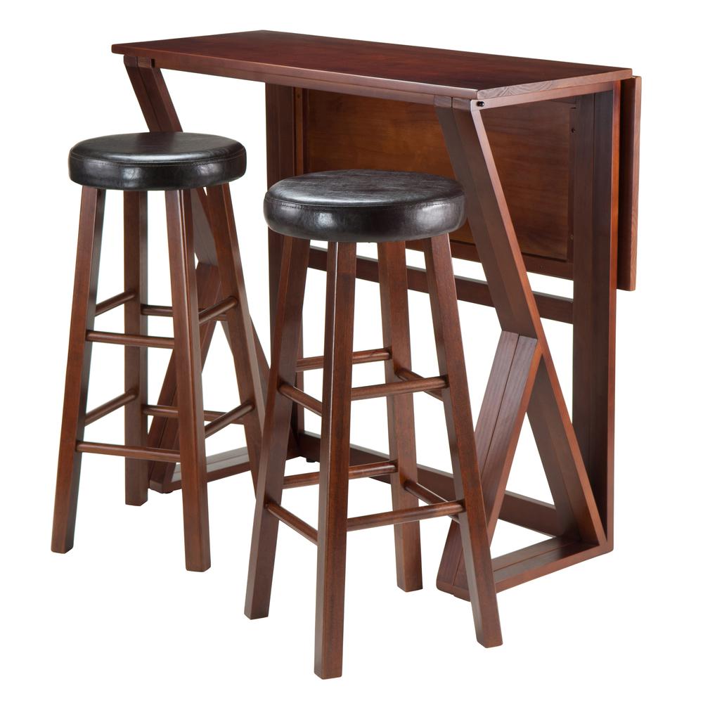 Harrington 3-Pc Drop Leaf High Table