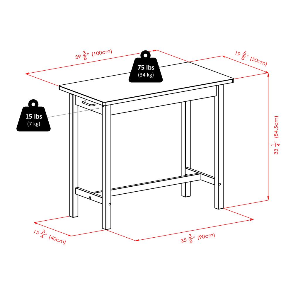 Sally 3-Pc Breakfast Table Set with 2 Saddle Seat Stools