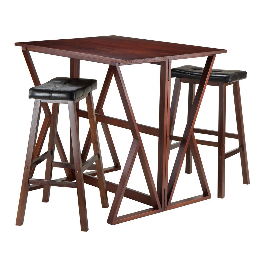 Harrington 3-Pc Drop Leaf High Table