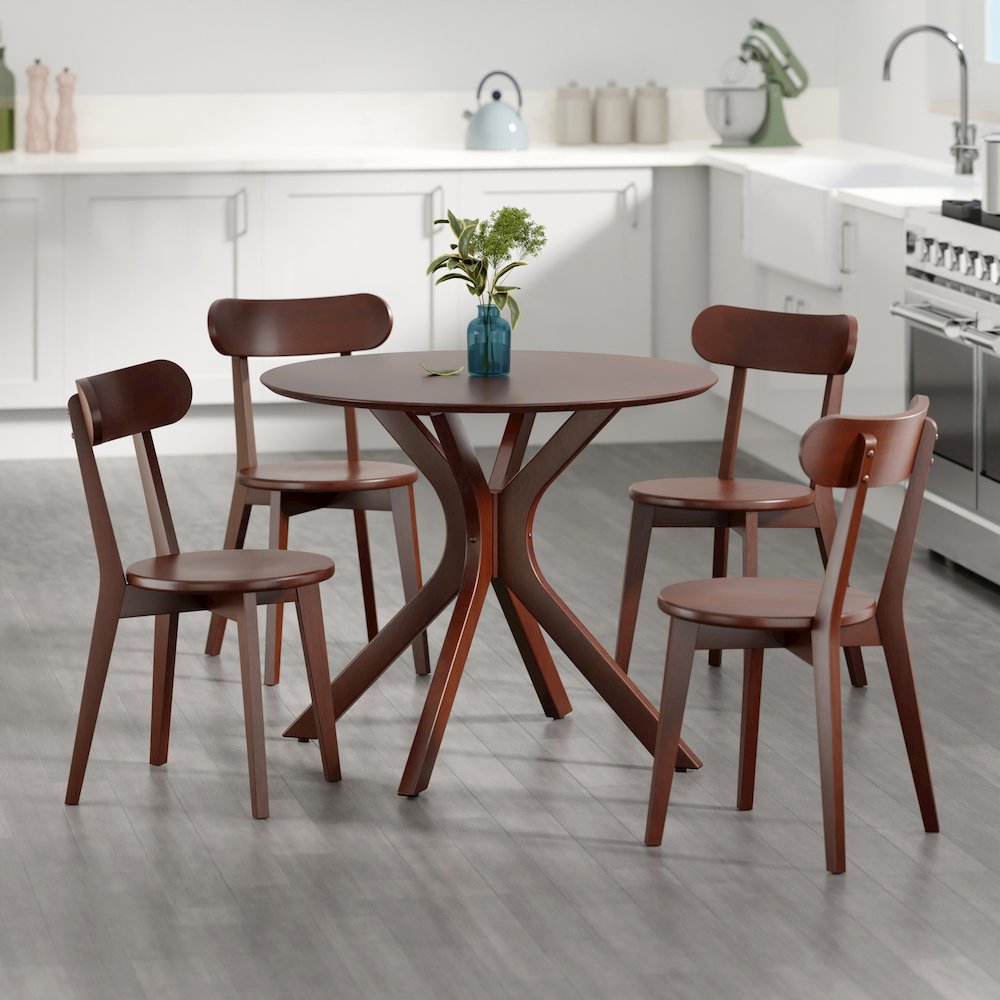 Lexa Dining Table with Splayed Legs