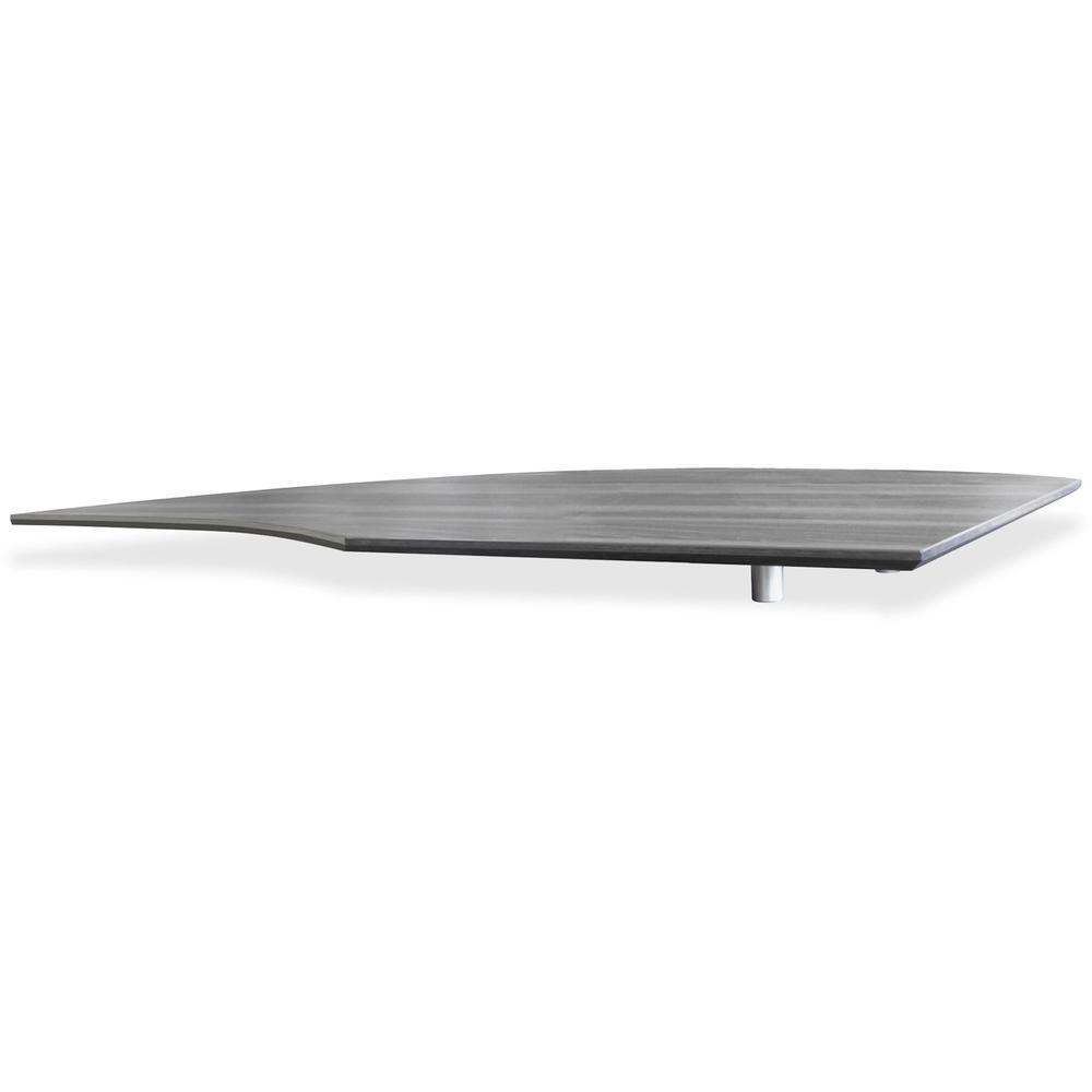 Mayline Gray Laminate Medina Casegoods Collection – 23″ x 63.7″1″Left Side – Material: Steel – Finish: Gray