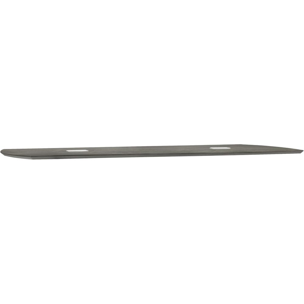 Mayline Gray Laminate Medina Conference Tabletop – 96″ x 42″1″ – Beveled Edge – Finish: Gray Steel Laminate