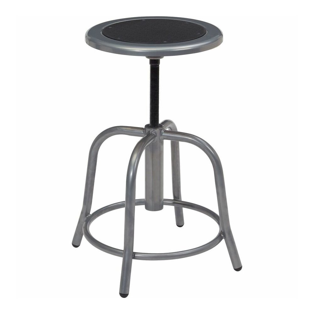 Metal Seat Material – Gray Frame Color – Steel Frame Material – Curved Leg Base – Steel – 1 Each