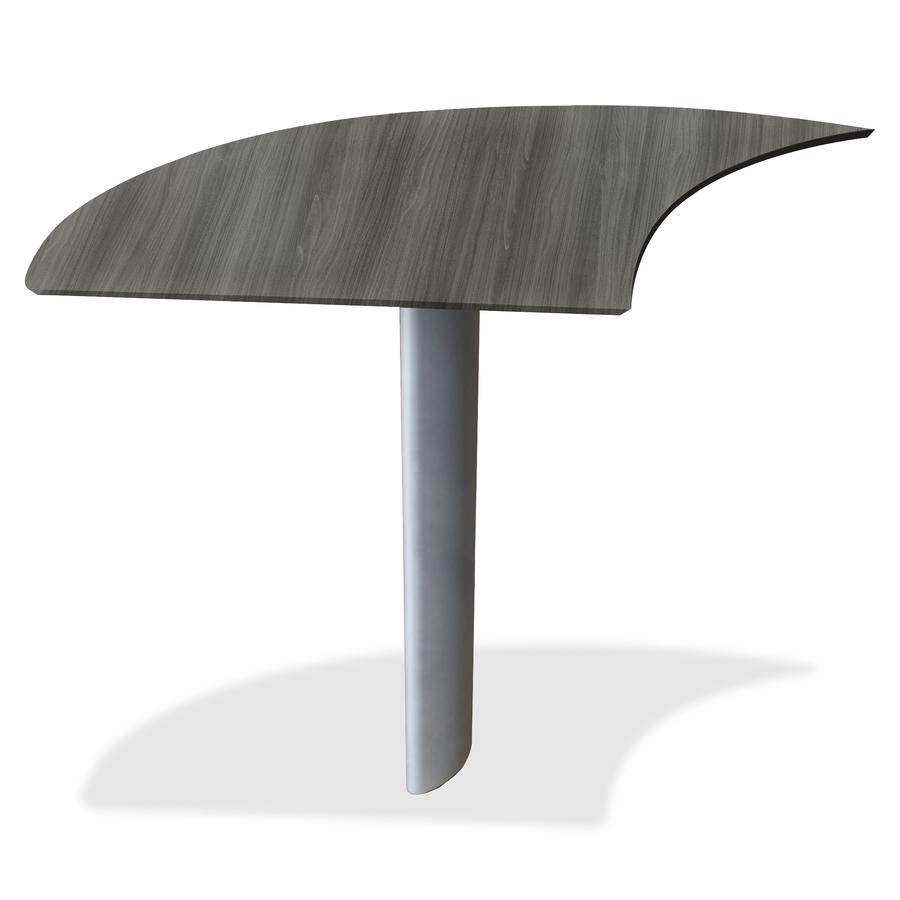 29.5″ Height x 28″ Width x 47″ Depth – Beveled Edge – Material: Steel – Finish: Gray