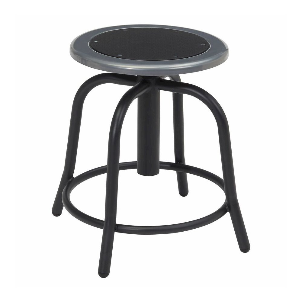 National Public Seating 6800 Series Stools – Black Seat Color – Steel