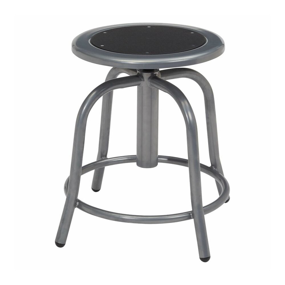 National Public Seating 6800 Series Stools – Black Seat Color – Steel