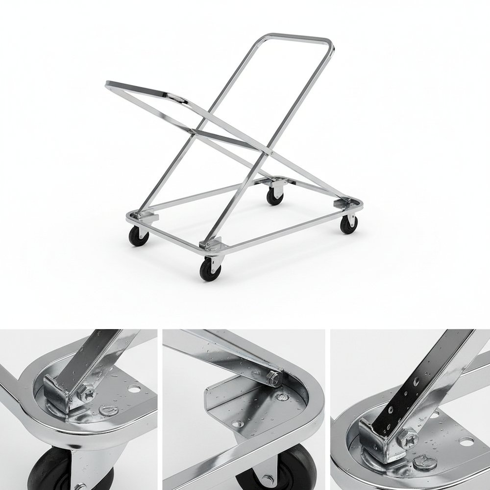 Holds Up to 18 Chairs