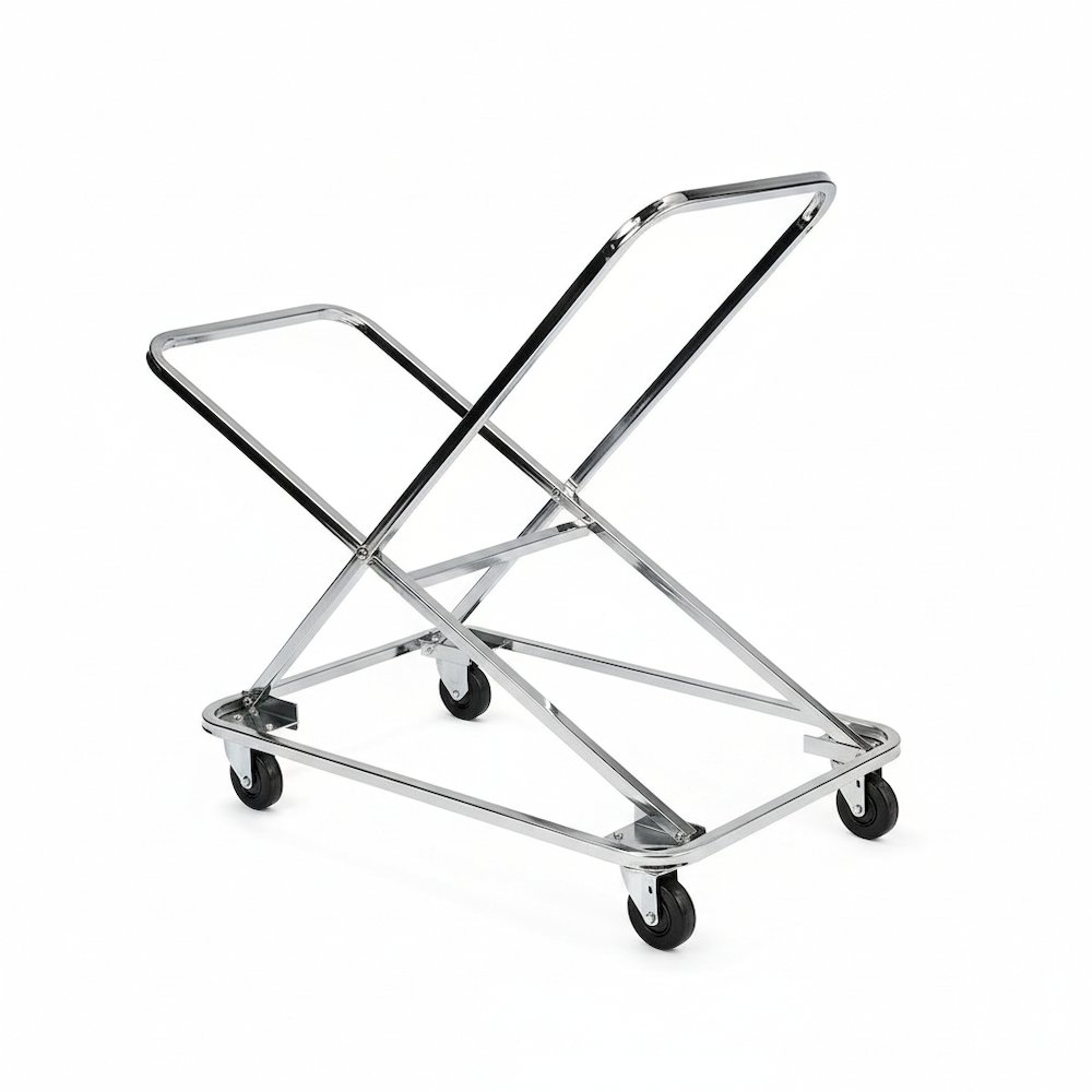 Dolly for 8200 Series Melody Chairs – Heavy-Duty Steel Chair Dolly with Chrome Frame