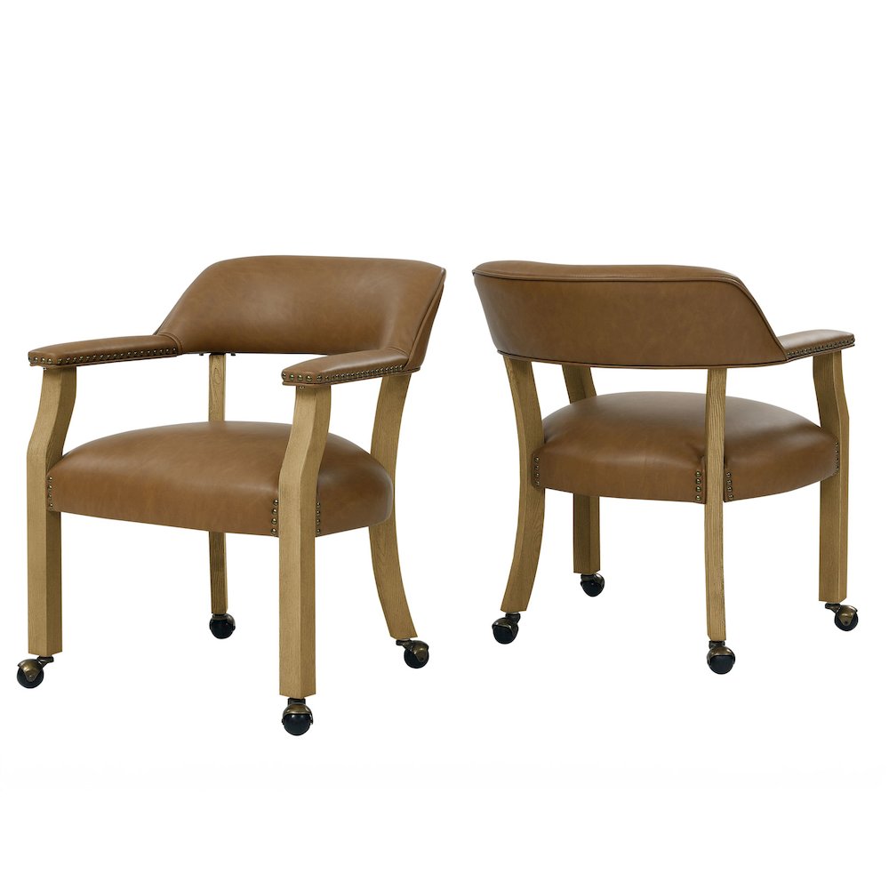 Rylie Castered Captain’s Chair