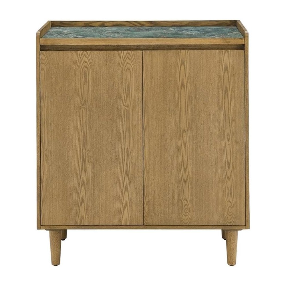 Novato Bar Cabinet with Sintered Stone Inlay Top