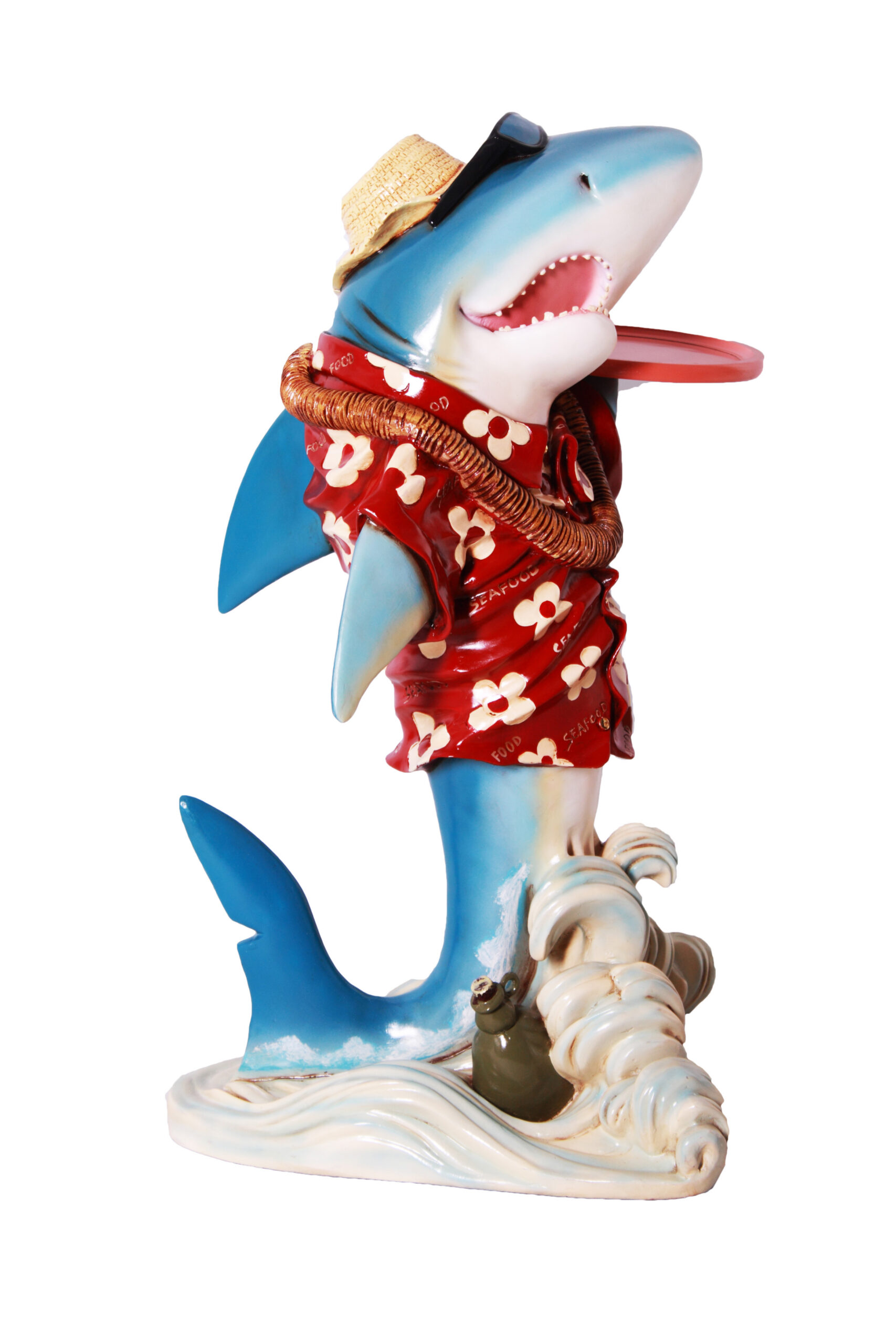 Sharky Butler with Tray 35″