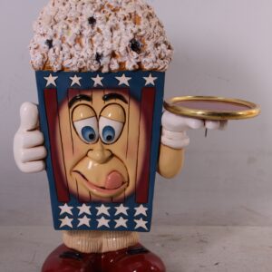 From the enjoyable Whimsical Treasures Collections we present the Popcorn Waiter (3ft) this multi color figurine features an adorable popcorn waiter. The Popcorn Waiter (3ft) will add playfulness and unique style to your design space. Catalog:T-OTPW3 Dimensions:19.75 x 15.75 x 37.50