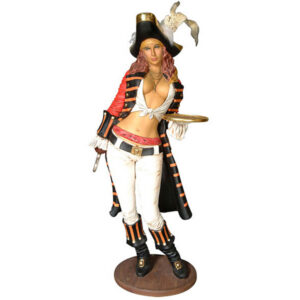 Life Size 74 inches Tall Statue Indoor and Outdoor Use Great for Bars
