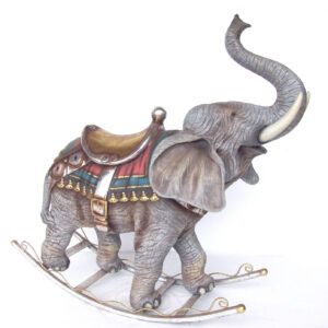 Whimsical Treasures is proud to present the Rocking Elephant. The Rocking Elephant features a adorable looking rocking elephant. This item is perfect for a children playground. Catalog:T-OF2301 Dimensions:49.50 x 20.50 x 45.26