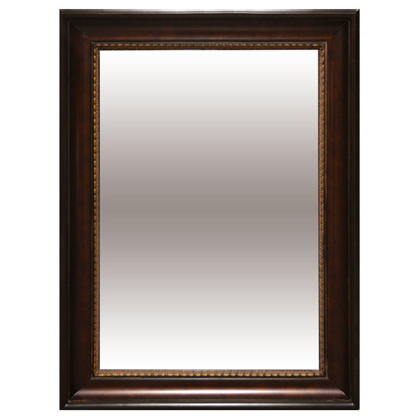 American Woods Mirror 24X36 Dark Walnut Bronze
