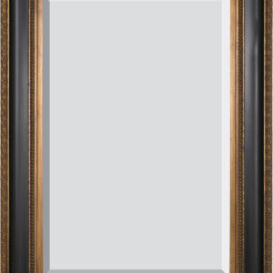 With a profile width of 4.5 " and a profile height of 2.5" our Classic Contour is a framers favorite.  Made in solid wood with attached wood liner the frame style is offered in several finishes for you to choose from.  This stunning and rich finish shown is  Black and burnished Gold