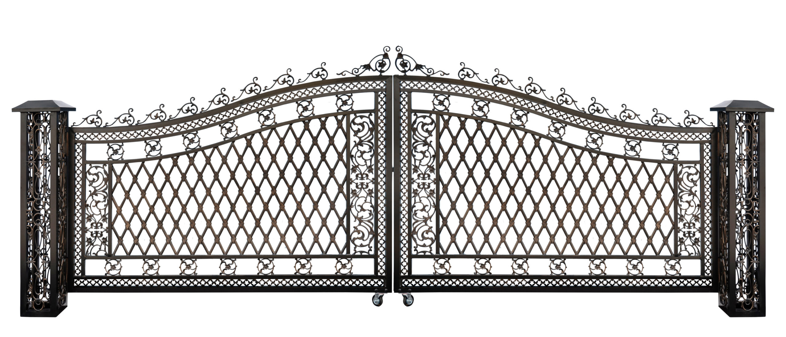 Bridgeton Moore Aluminum Wide Driveway Gate (KIT)