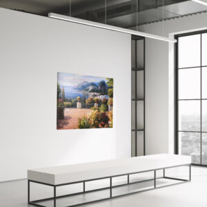 utilizing 100% archival inks and acid-free canvas. Each Le Beau Giclee is a masterpiece creation and are hand embellished by a professional artist in our studio to achieve the rich texture and depth of the final delivered artwork making it almost indistinguishable from the original oil painting.