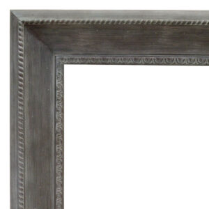 Interior size is 36 x 48 with an overall exterior dimension of 52 x 64 with a profile width of 8 " and a profile height of 3.25"     . Our Seasoned Grand Frame - 5028 is a large frame profile made in wood with attached wood liner. It is available in 2 seasoned wood finishes