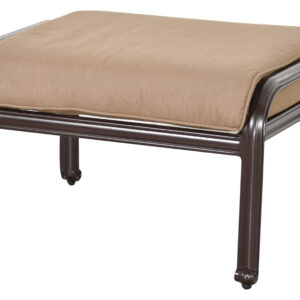 Bridgeton Moore presents the Outdoor Savannah Classic Outdoor Ottoman with a plush Sumbrella Cushion