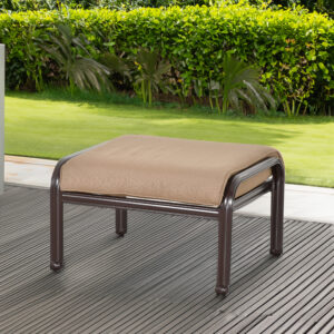 designed to pair with the Savannah Club Chair is now simply a nice addition to include in your Savannah Collection outdoors. A style that is both beautiful and Timeless. The Ottoman provides an extra seat or can be an extending foot rest. Savannah is a large beautiful Collection that offers many other accompanying items enabling you to expand and create your entire outdoor area is this Classic Life Style Collection