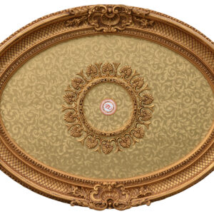 this decorative ceiling medallion is precision cast using durable polymers that are No shrinking and 100 percent waterproof. Installation can easily be done with architectural adhesive and finishing nails. Instantly provide your ceiling space or walls with rich architectural details that are long lasting