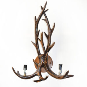 Our Antler Wall Sconce is a perfect addition to any of our Antler Chandeliers. It also would be a perfect addition to a lodge
