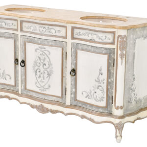 The Cabo Blanco Double Vanity from our expansive Santa Lucia Collection is a 67" wide